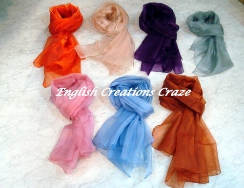 Silk Solid Color Scarves Silk Solid Color Scarves
