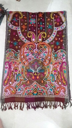 Designer Embroidery Shawl Designer Embroidery Shawl