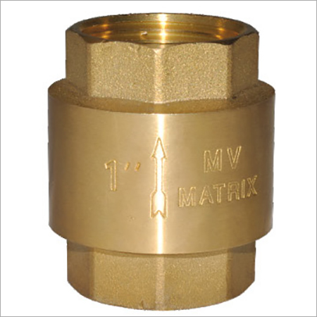 Vertical Brass Check Valve Vertical Brass Check Valve