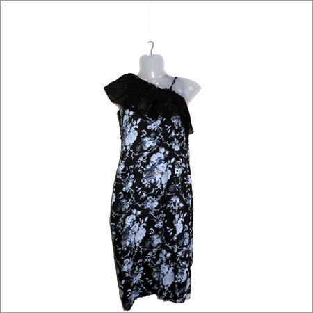 Ladies One Shoulder Dress Ladies One Shoulder Dress