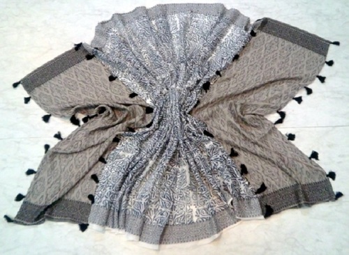 Cotton Woven with Triple layer Scarves Cotton Woven with Triple layer Scarves