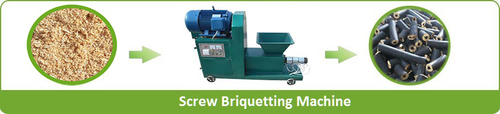 Screw Briquetting Machine Screw Briquetting Machine