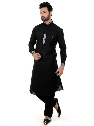 Black Pathani Suit Black Pathani Suit