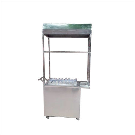 Steel Food Vending Cart Steel Food Vending Cart