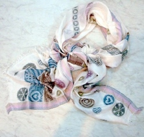 Silk Cashmere print scarves Silk Cashmere print scarves