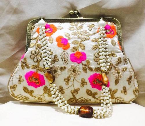 Beautiful Handmade Pearl Clutch Beautiful Handmade Pearl Clutch
