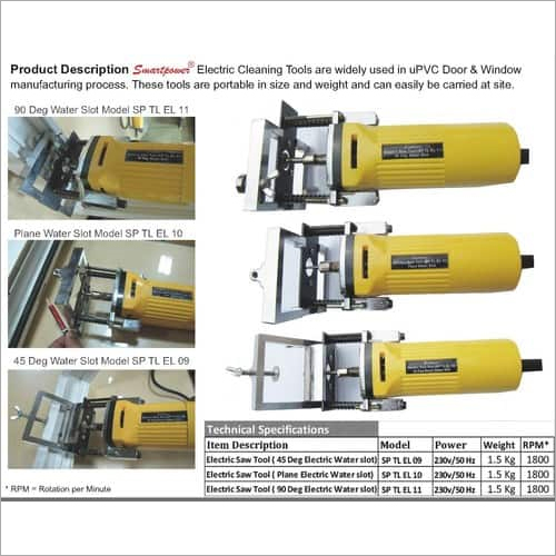 uPVC Windows water slot tools - Electric uPVC Windows water slot tools - Electric
