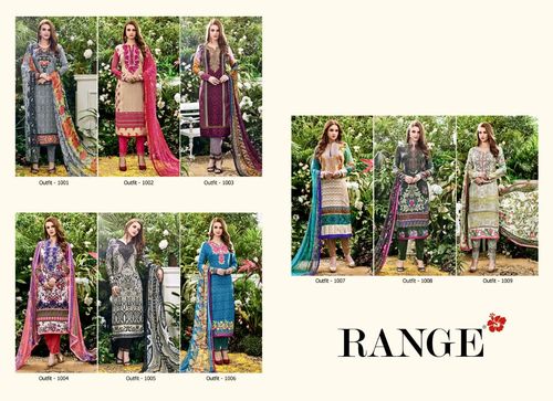 RANGE EMB COLLCETION (AYESHA AHMED) Straight Salwar Kameez RANGE EMB COLLCETION (AYESHA AHMED) Straight Salwar Kameez