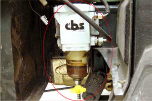 COWS( EL-D2) Installed at Tractor engine COWS( EL-D2) Installed at Tractor engine