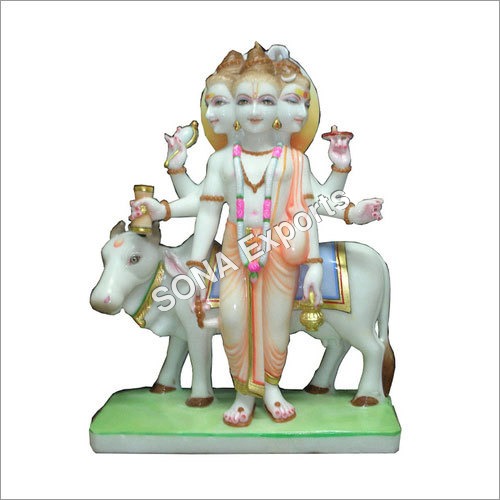 Marble Dattatraya moorti Statue Marble Dattatraya moorti Statue