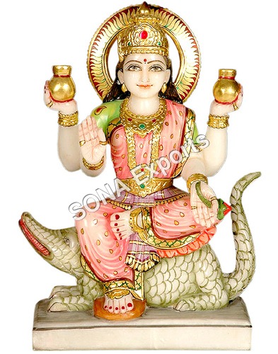 Marble Ganga Maa Statue Marble Ganga Maa Statue
