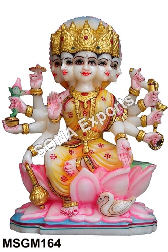 Marble Gayatri Statues Marble Gayatri Statues