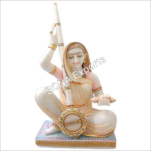 Marble Meera Bai Statue Marble Meera Bai Statue