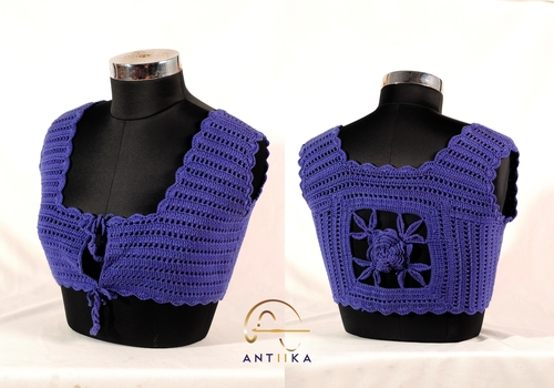 Crochet Waist Coat Crochet Waist Coat