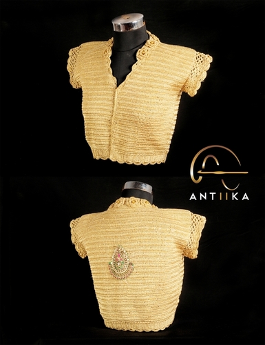 Fancy Crochet Blouse Fancy Crochet Blouse