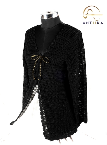 Ladies Crochet WaistCoat Ladies Crochet WaistCoat