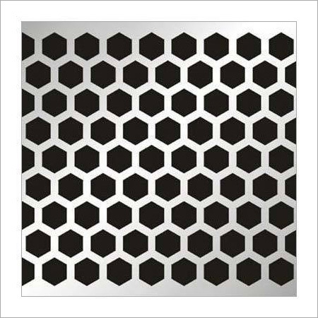 Hexagonal Hole Perforated Sheet Hexagonal Hole Perforated Sheet