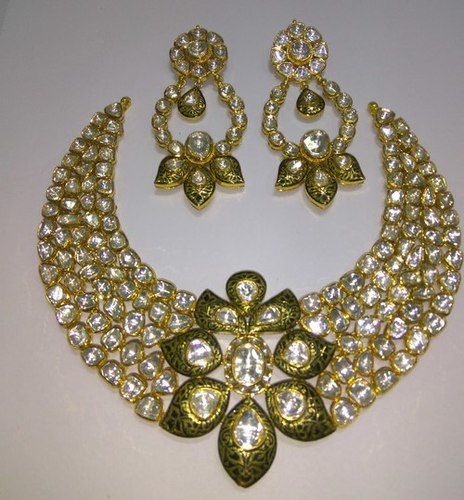 Diamond Polki Necklace Diamond Polki Necklace