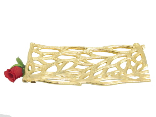 Aluminium Dish Brass Plated Aluminium Dish Brass Plated