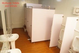 Multiuser Deluxe Portable Toilet Multiuser Deluxe Portable Toilet