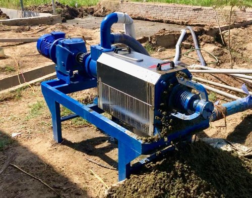 Cow dung dewatering machine Cow dung dewatering machine