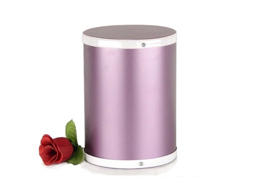 Iron Cremation Urn Purple Iron Cremation Urn Purple