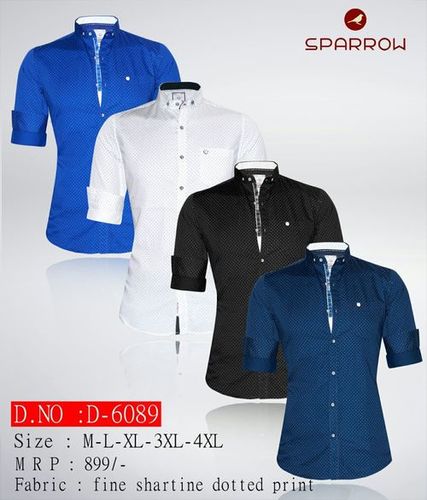Men's dotted shirt Men's dotted shirt