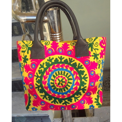 Suzani Embroidered Fashion Bag Suzani Embroidered Fashion Bag