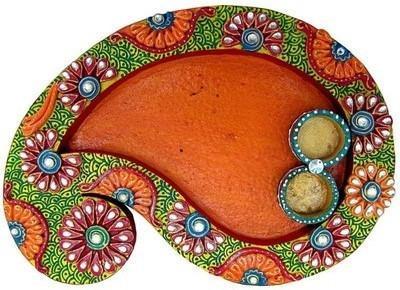 Paper Mache Pooja Thali Paper Mache Pooja Thali