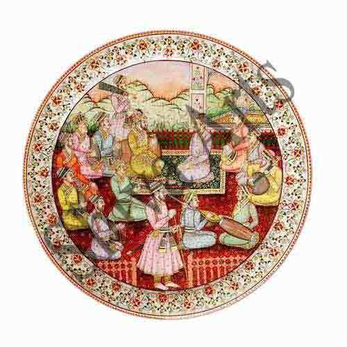 King's Musicians Marble Plate King's Musicians Marble Plate