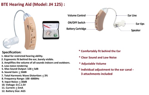 BTE Hearing Aid BTE Hearing Aid