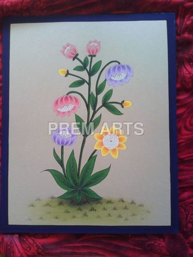 Paper Flower Painting Paper Flower Painting