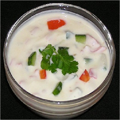 Half Plate Mix Veg Raita Half Plate Mix Veg Raita