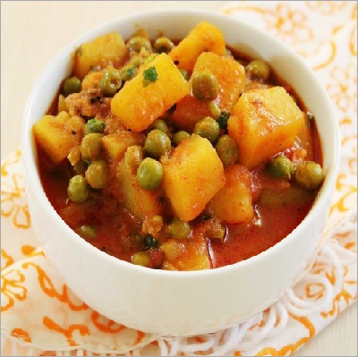 Aloo Matar Full Plate Aloo Matar Full Plate