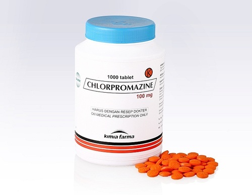 thorazine 100mg p.o b.i.d thorazine 100mg p.o b.i.d