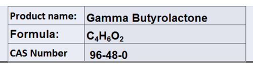 Gamma Butyrolactone Gamma Butyrolactone