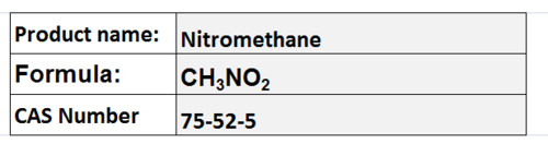 Nitromethane Nitromethane