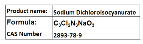 Sodium Dichloroisocyanurate Sodium Dichloroisocyanurate