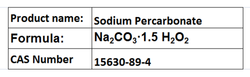 Sodium Percarbonate Sodium Percarbonate
