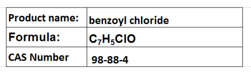 benzoyl chloride benzoyl chloride