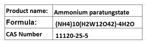 Ammonium paratungstate Ammonium paratungstate