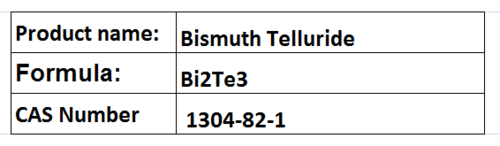 Bismuth Telluride Bismuth Telluride