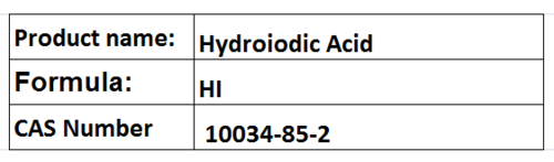 Hydroiodic Acid Hydroiodic Acid