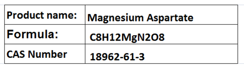 Magnesium Aspartate Magnesium Aspartate
