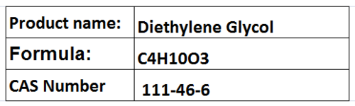 Diethylene Glycol Diethylene Glycol