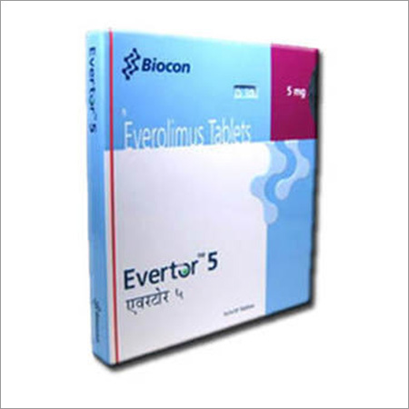 Evertor Everolimus 5 mg Tablet Evertor Everolimus 5 mg Tablet