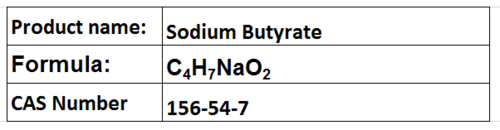 Sodium Butyrate Sodium Butyrate