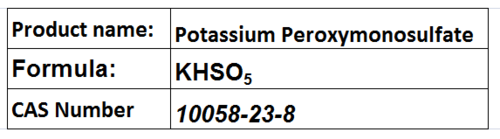 Potassium Peroxymonosulfate Potassium Peroxymonosulfate