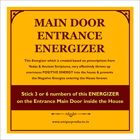 Main Door Energizer Pad Main Door Energizer Pad