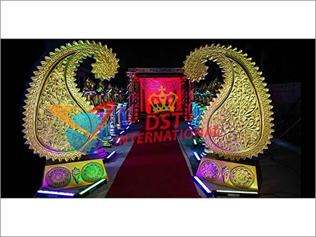 Golden Fiber Paisley Panels Golden Fiber Paisley Panels